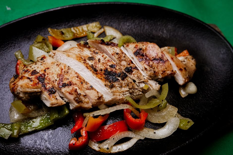 Skillet Chicken Fajitas